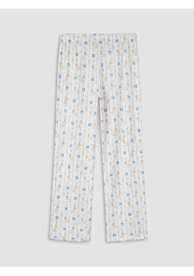 Lcw Dream Ekru V Yaka Baskılı Hamile Pijama Takımı Lcw Dream Ekru V Yaka Baskılı Hamile Pijama Takımı