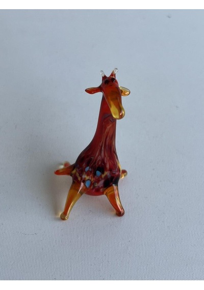 El Yapımı Murano Cam Zürafa Biblo A17-03