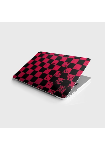 Laptop Sticker Notebook Kaplama Etiketi Siyah Kare
