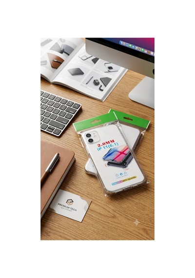 iPhone Uyumlu 11 6.1 İnç Darbe Emici Şeffaf Kılıf - 2.0 Bksft51-23b331