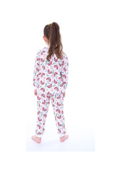 Zuzunga Skye Paw Patrol Desenli Kız Çocuk Pijama Takımı Pembe