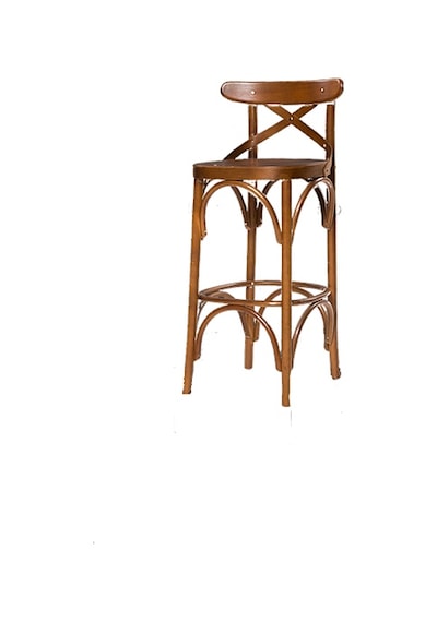 Sandalye Zus709 ÇAPRAZ BAR Model Klasik Mobilya Kayın Torna Retro 1Adet Natüre ceviz renk El Yapım
