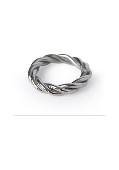 Yargıcı Metal Örgü Detaylı Yuvarlak Peçete Halkası 3 Cm 26knhs1008n St