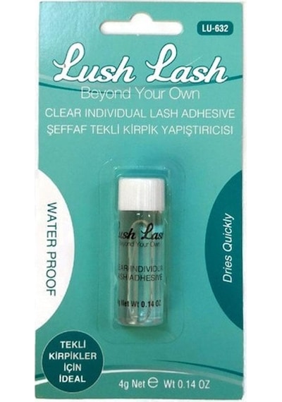 Lush Lash Takma Tekli Kirpik Yapıştıtıcı Saydam 4 G