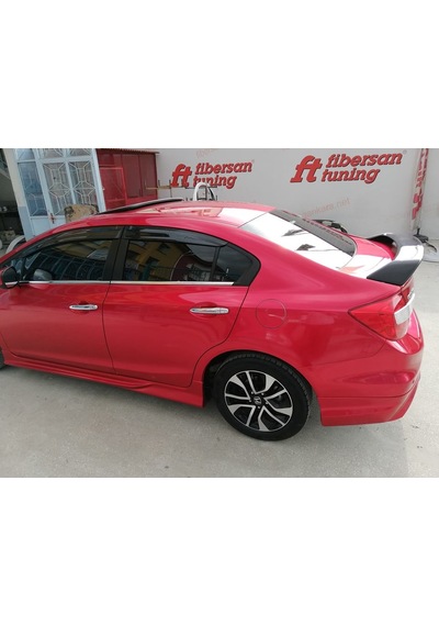 Honda Civic Fb7 Si Spoiler---Fibersan Tuning