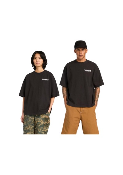 B0a5mqr0011-r Timberland Outdoor Photo Back Graphic Tee Erkek T-shirt Siyah B0a5mqr0011-r Siyah