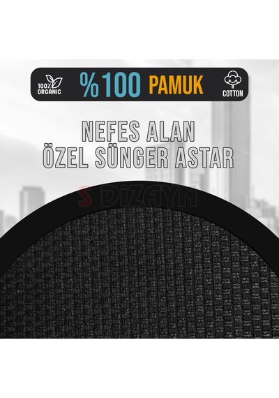 S-dizayn Oto Koltuk Koruyucu Kılıf Siyah Universal 2 Parça Ön A+