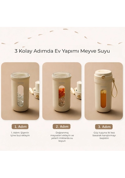 Venandin BLBDC-001 Blendic Taşınabilir Şarjlı Blender
