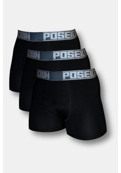 Pose I Down Forceboxer Triple Men Underwear Gri - Siyah
