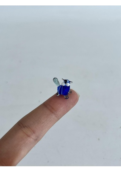 El Yapımı Mini Murano Cam Kedi Biblo A114-02