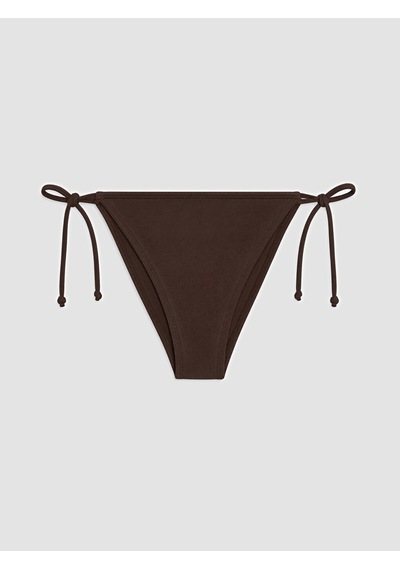 Lcw Dream Kahverengi Yanlardan Bağlamalı Kadın Bikini Alt
