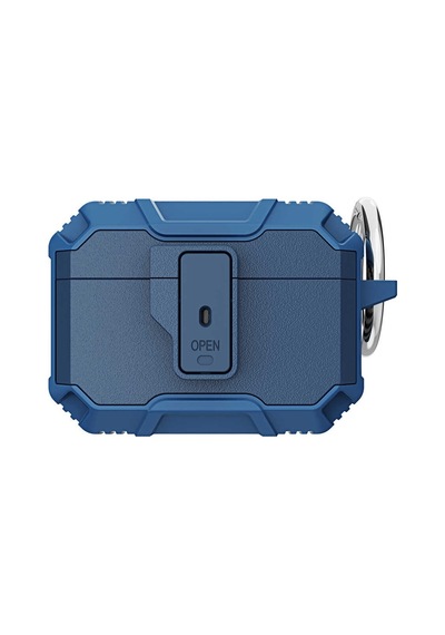 Lexroo Apple AirPods Uyumlu Pro Kılıf Airbag 27 Silikon - Lacivert