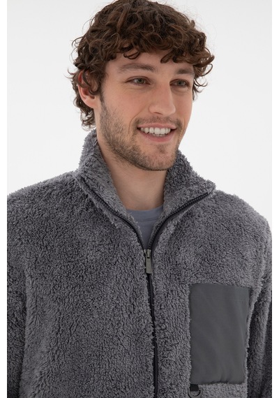 U.s. Polo Assn. Erkek Açık Gri Hırka Örme 50295805-vr001 Acık Grı Açık Gri