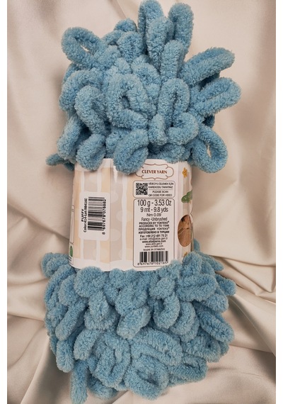Puffy Azur El Örgü İpi 100gr. 9mt. 5'li Paket - Renk: 414