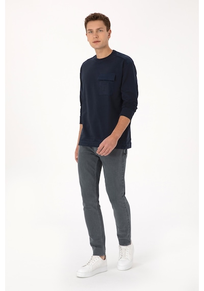 U.s. Polo Assn. Erkek Lacivert Sweatshirt 50316401-vr033 Lacıvert