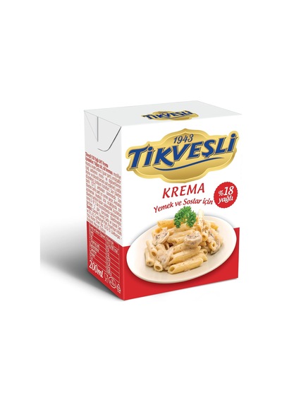 %18 Yağlı Krema 200 Ml