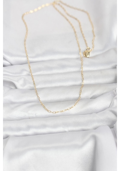 CM 14k Gold Renk 60 CM Zincirli Kadın Kolye Çok renkli 45195174