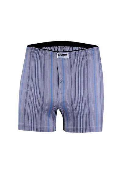 6 Adet Yıldız Erkek Taşma Lastik Desenli Penye Boxer Short 43