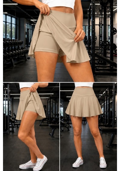 Sea Queen Kadın Büyük Beden Spor Günlük Tenis Şortlu Etek Yüksek Bel Toparlayıcı Deniz & Havuz Şortu Bikini Altı Bej - 885236193 Bej Sea Queen Kadın Büyük Beden Spor Günlük Tenis Şortlu Etek Yüksek Bel Toparlayıcı Deniz & Havuz Şortu Bikini Altı Bej - 885236193 Bej