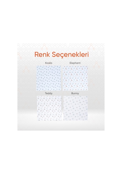 Gezenbebe Hero Müslin Bebek Battaniye 120x120 Bej