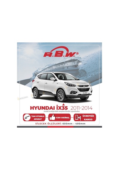 RBW Hyundai İX35 2011 - 2014 Ön Muz Silecek Takım