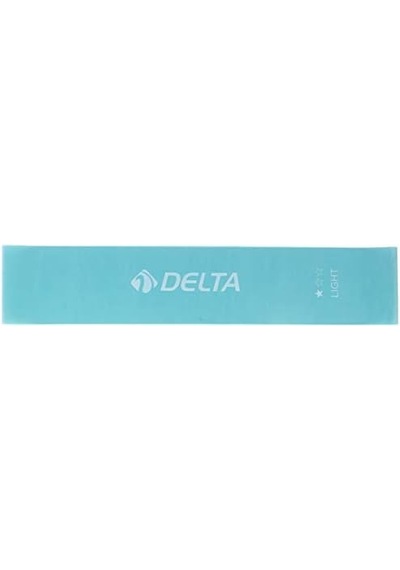 Delta 10 Adet Hafif Sert Aerobik Band Latex Pilates Yoga Lastiği