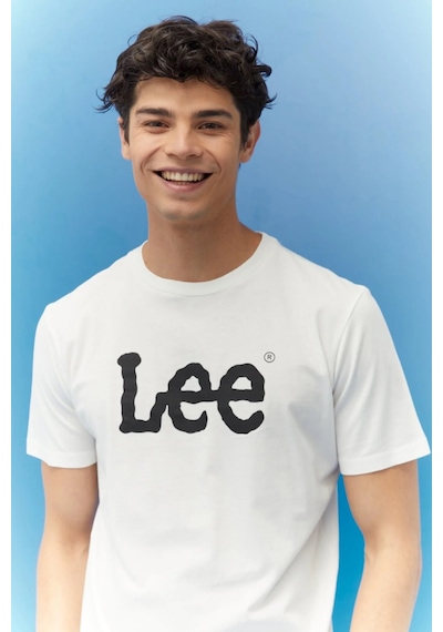 Lee Erkek T Shirt L65QAI12 100 BEYAZ Beyaz