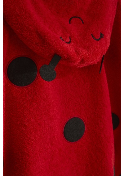 Karaca Home Ladybug %100 Pamuk Bebek Panço Kırmızı Kırmızı