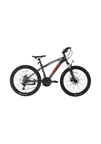 Bisan Leon Disk Fren 34 Cm 24 Jant Gri Turuncu 21 Vites Dağ Bisikleti Blc Standart