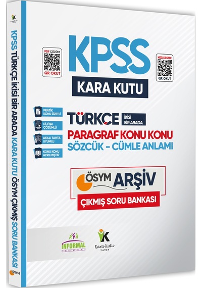 Kpss Genel Yeteneğin Kara Kutusu Altın Set Konu Özetli Dijital Çözümlü Çıkmış Soru Bankası