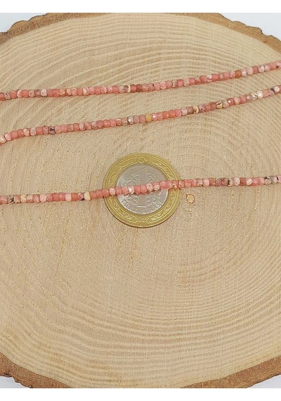 Rodokrozit Taşı Dizi 2 2.5mm 51196 Çok REnkli