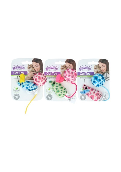 Pawise - 297 - Simple Cat Peluş Oyuncak - Csmo-tex - Top Fare