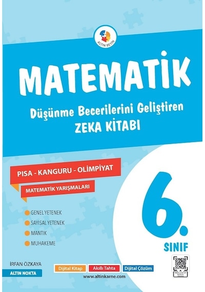 Altın Nokta 6. Sınıf Altın Beyin Matematik Soru Bankası