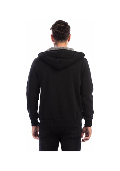 1033 Dewberry Erkek Sweatshırt-siyah