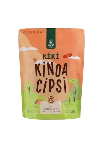 Cey Natural Foods Kiki Kinoa Cipsi Taco 30 G