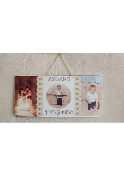 Kara Bilişim Baskılı ve Yazılı Saat 63x29,7CM Ölçüler Ahşap