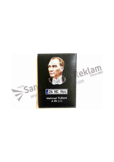 Kişiye Özel Ayakkabı Derisi Ruhsat Kabı. Renkli Baskılı Kişiye Özel Ayakkabı Derisi Ruhsat Kabı. Renkli Baskılı