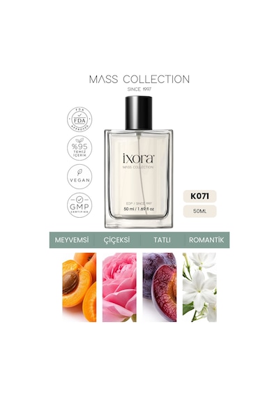 Ixora K071 Ficry Kadın Parfüm EDP 50 ML
