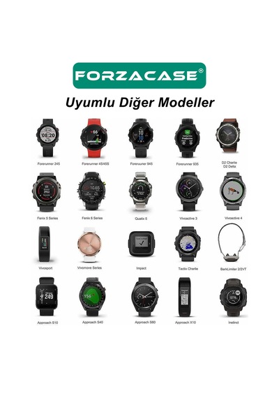 Garmin Vivoactive 3 / Vivosport Manyetik Şarj Kablosu 1m - Fc017