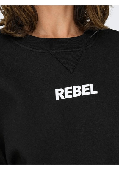 Only Onlsofia Kadın Sweatshirt Siyah
