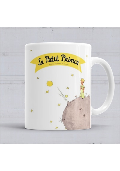 Le Petit Prince Küçük Prens Kupa Bardak Porselen No36293 Karışık