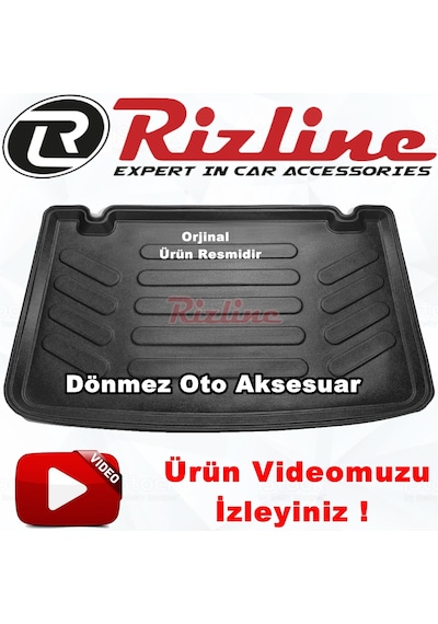 Renault Clio 4 3D Bagaj Havuzu Siyah Hb 2012-2020 Arası Rizline N11.2253