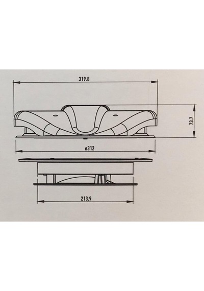 Havalandırma Motoru Turbo Havalandırma Damla Tip 12 Volt