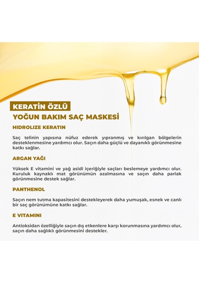 Dermokil Keratin Özlü Saç Maskesi 25 Ml