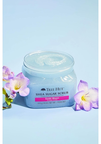 Tree Hut Exotic Bloom Shea Sugar Vücut Peeling 510 G
