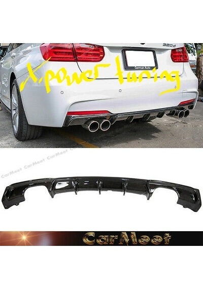 Bmw F30 2012.2018 Çift Çıkış M.performance Arka Difüzör