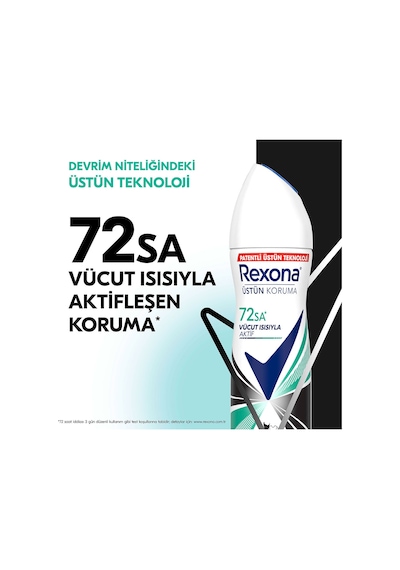 3 Adet Rexona Black & White Invisible Fresh Deodorant 150 Ml