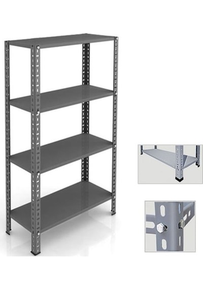 Aferafsistemleri 43x93 Çelik Raf, Depo Rafı, Arşiv Rafı