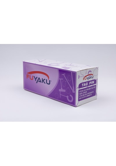 Fuyaku 45 Mm Standart Kılçık Etiketleme Plastiği Şeffaf