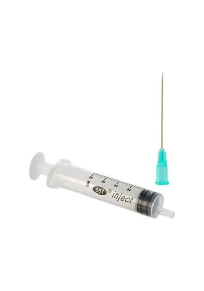 Inject 5 ML Enjektör Yeşil 250'li